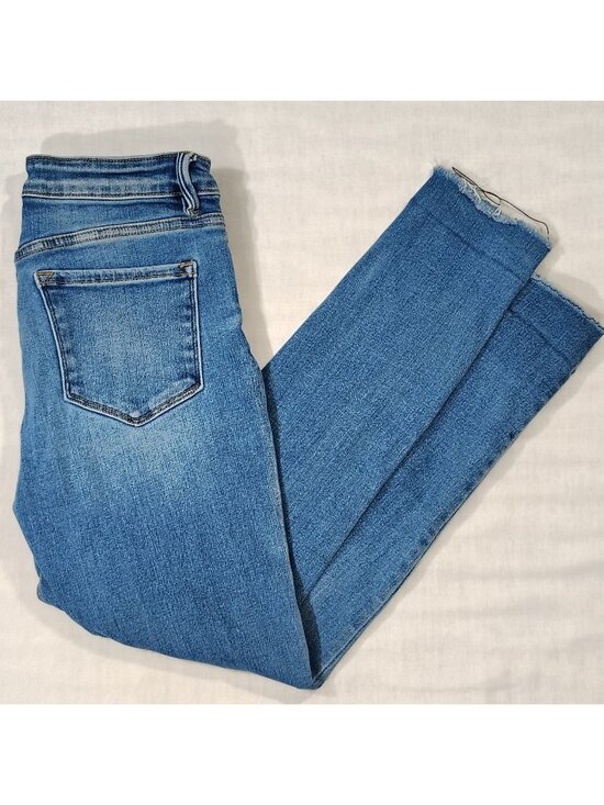 Vervet Denim - Vervet Los Angeles Skinny Jeans Womens Size 27 Mid Rise Denim Medium Wash Blue